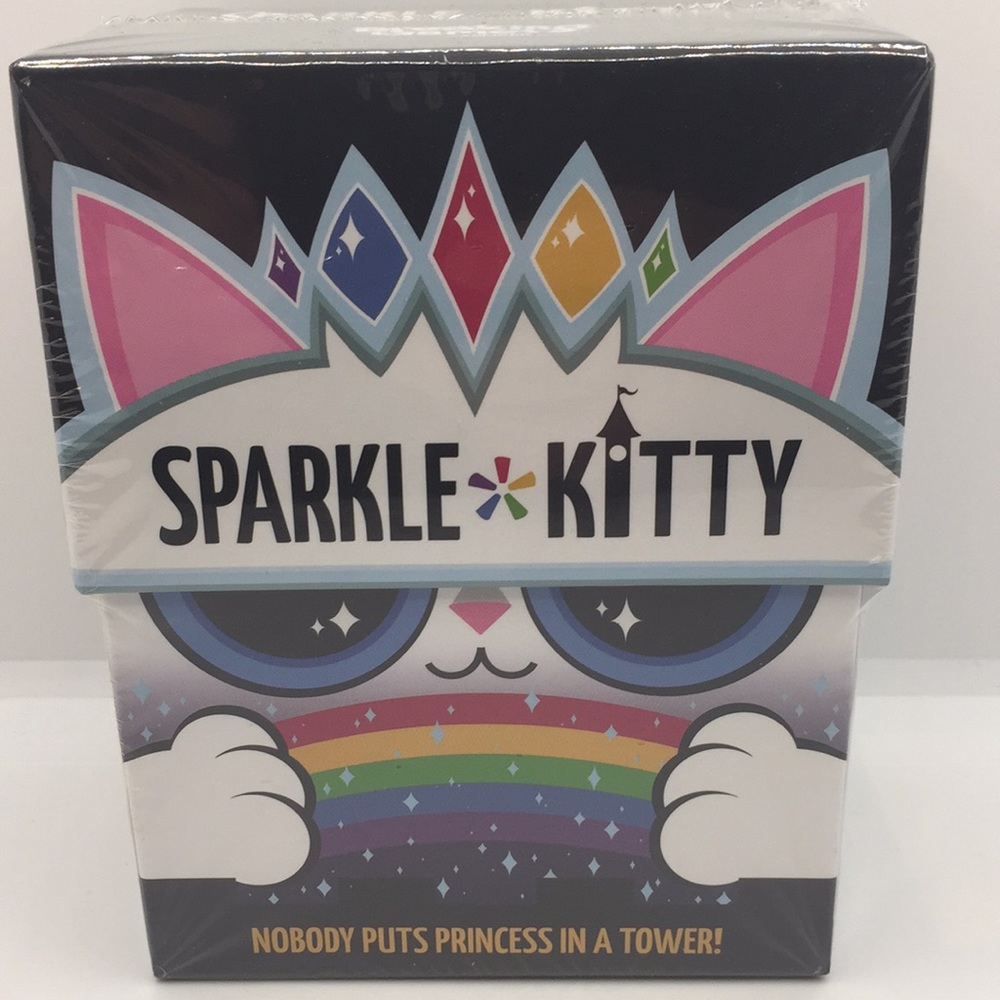 Sparkle Kitty Nobody Puts Princess in a Tower Card Game New Sealed
